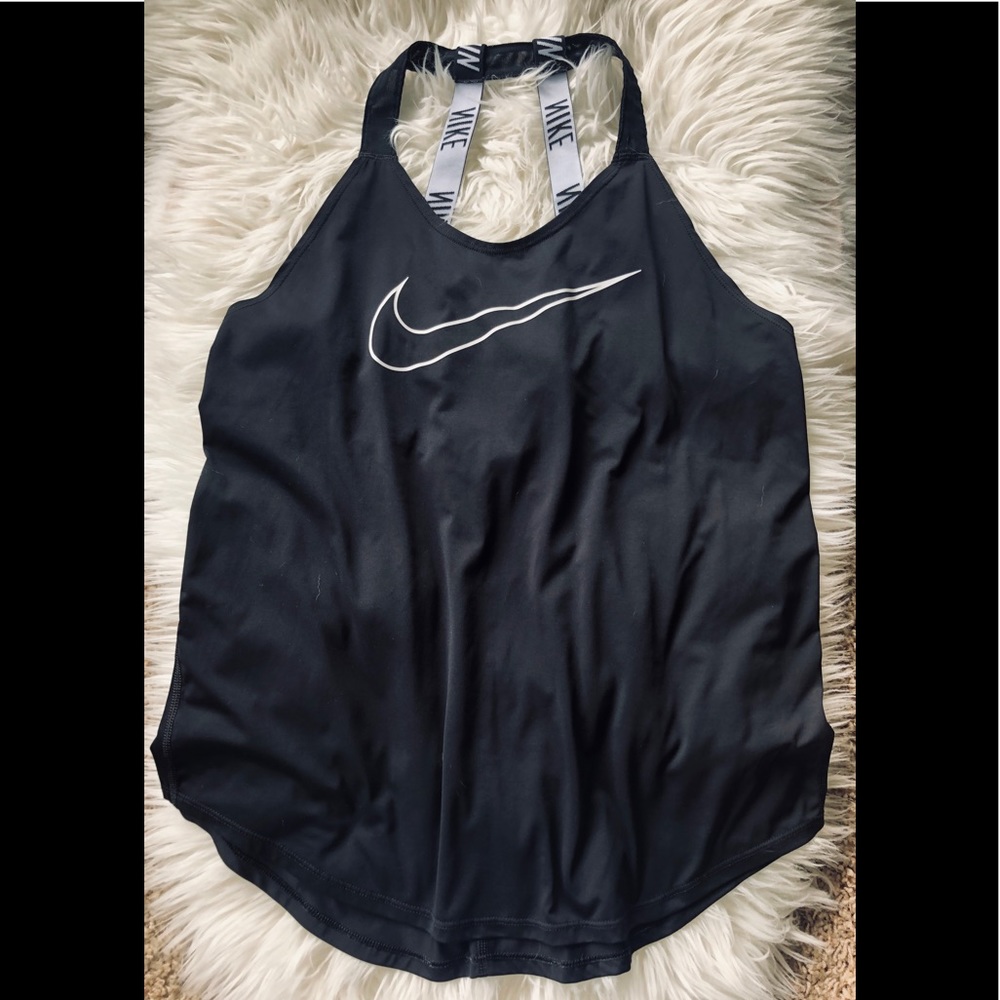 Nike Dri-Fit black athletic tank top Size Large